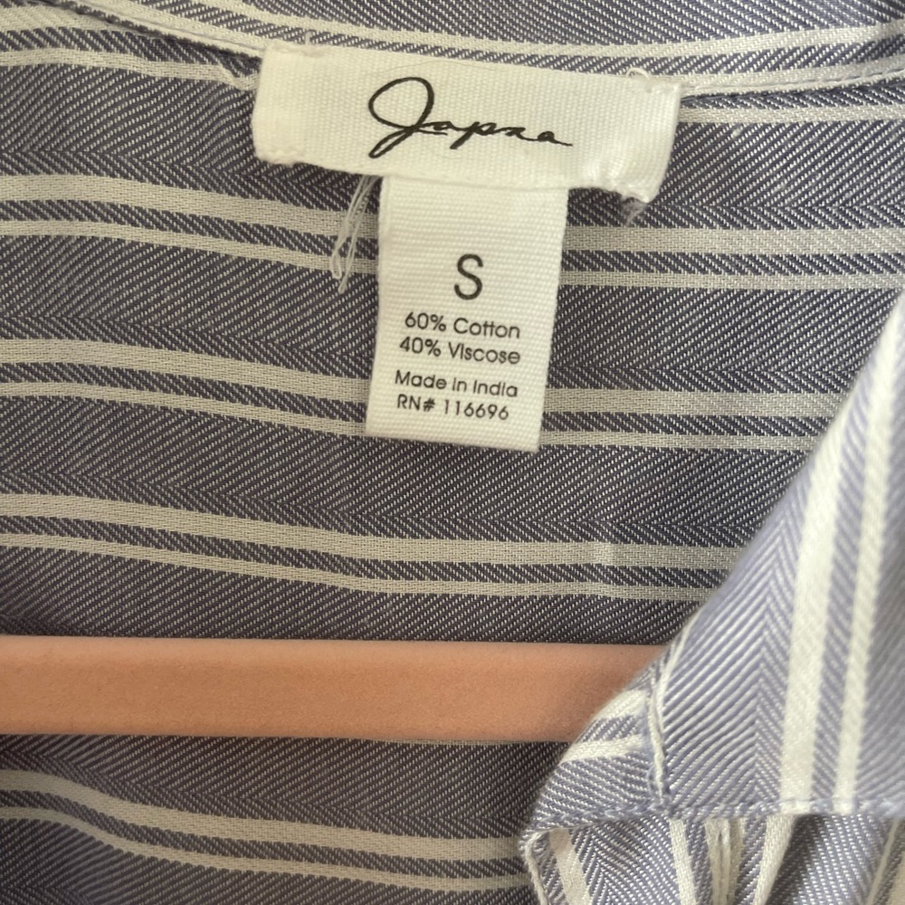 Striped Shirt dress - Picture 2 of 4